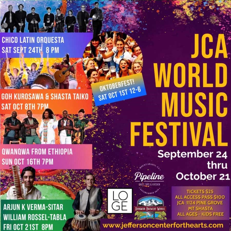 JCA World Music Festival Discover Siskiyou