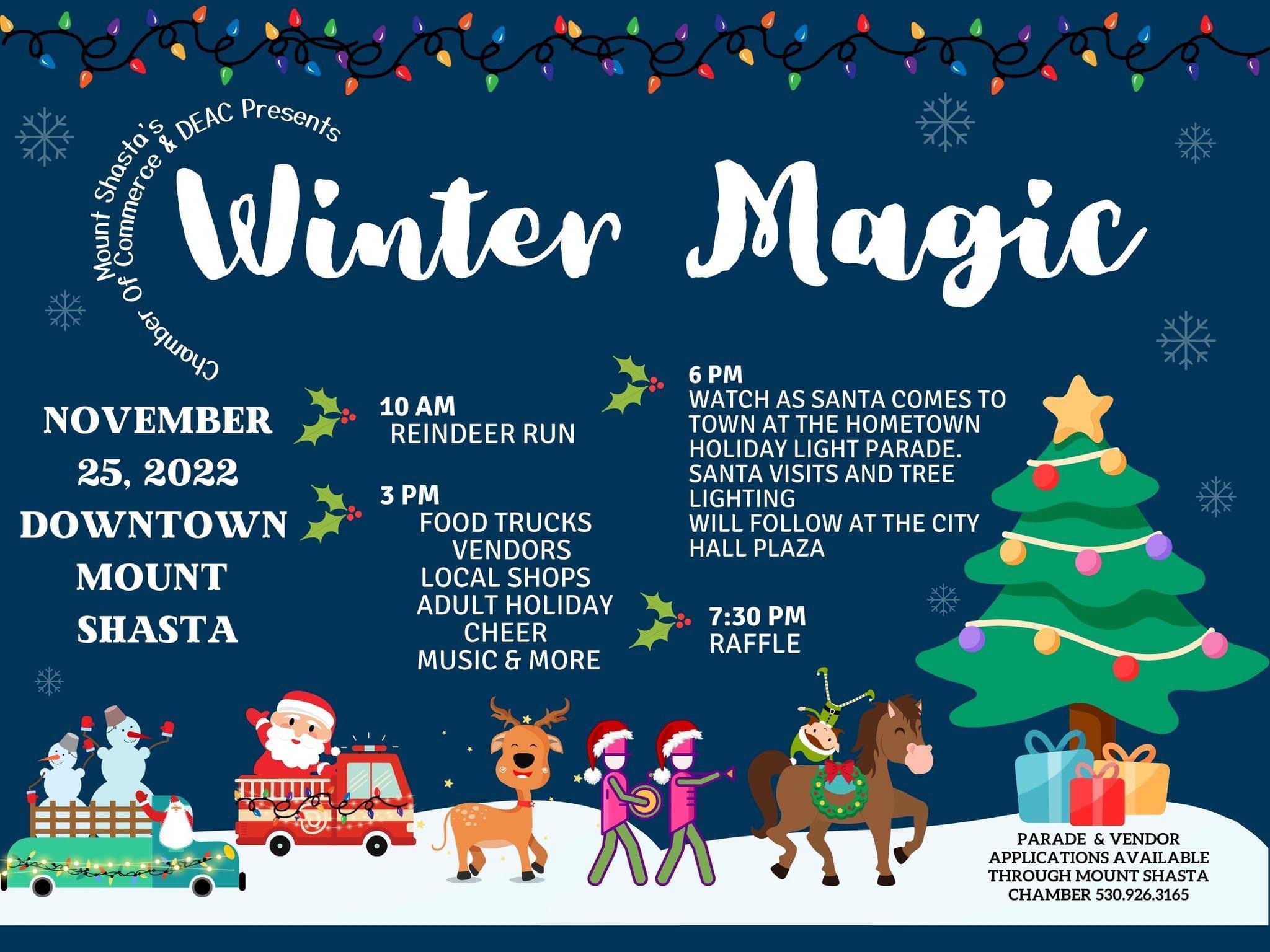 Winter Magic Discover Siskiyou