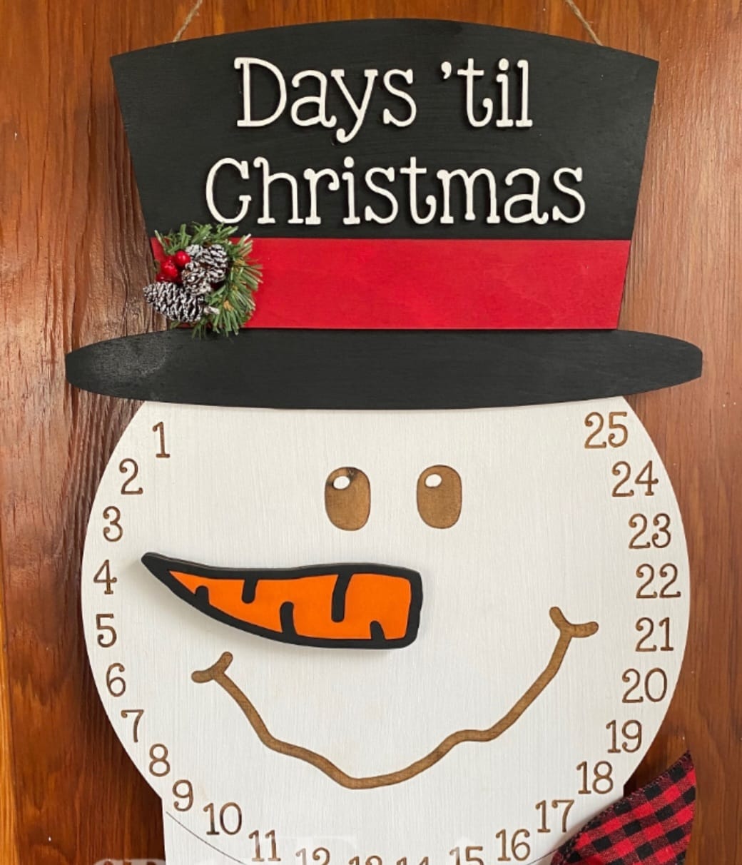 Snowman Countdown to Christmas - Discover Siskiyou